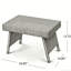 PE WICKER SNACK TABLE