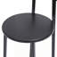 Ensemble de 3 tabourets de bar avec dossier et chaises sans accoudoirs pour îlot de cuisine-209288589