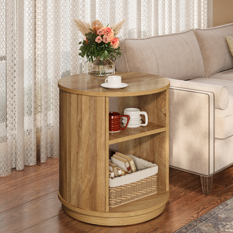 Side Table with Storage