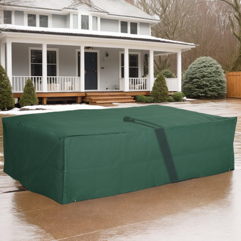 Heavy Duty Waterproof Patio Sofa Cover - Ultimate Weather Protection For Outdoor Sectionals, Green