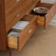 Commode à six tiroirs