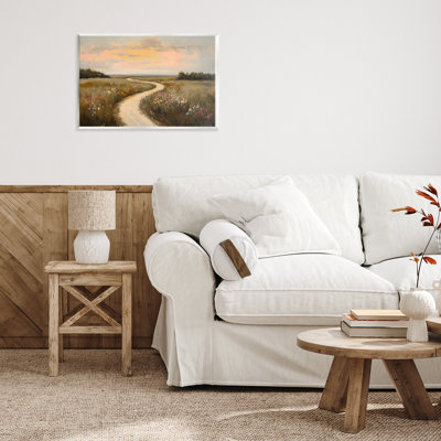 Path To Sunset View Wall Plaque, design by Franklyn Gregory