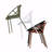 Set Of 2 Outdoor Patio Dining Chair, Stackable With Breathable Design, Modern Simple Art Style, Metal Legs And Plastic Backrest-944402658