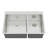 Double Bowl  Drop In Sink - 33"X22"X10" Stainless Steel Kitchen Sink 16 Gauge With Two 10" Deep Basin