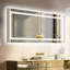 Ashawnti LED Illuminated Bathroom Mirror with Fog-Free Touch Sensor-1264038922
