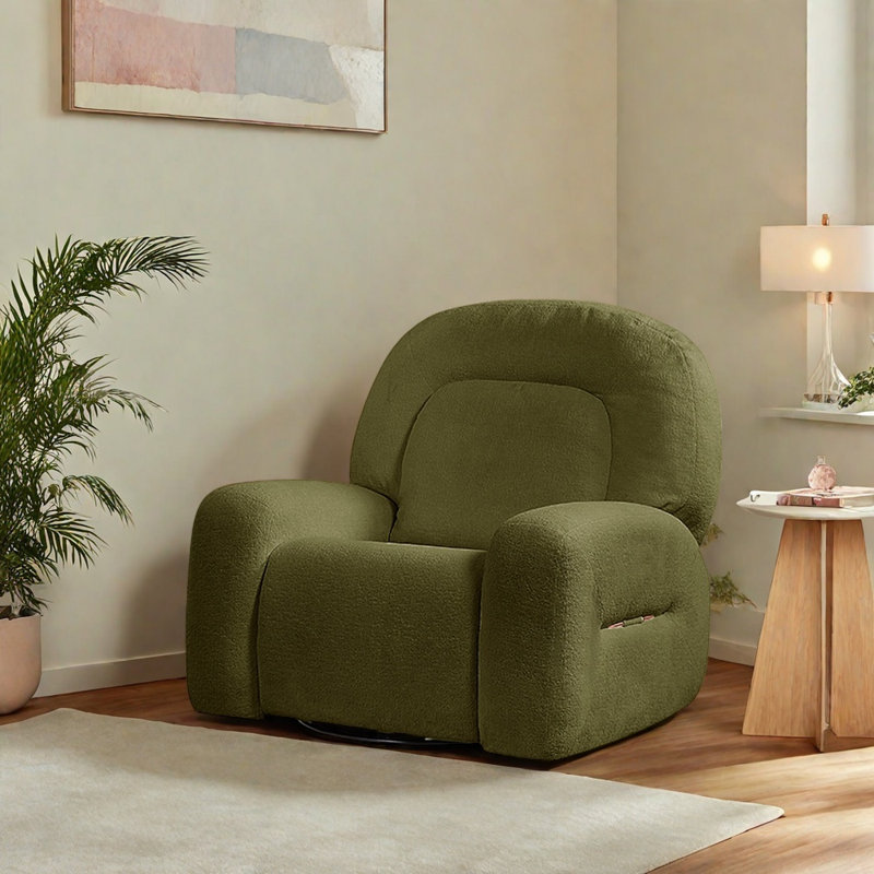 Enjoy the quiet chair in the cloud, Green