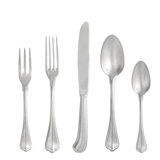 San Marco 20 Piece 18/10 Stainless Steel Flatware Set, Service for 5