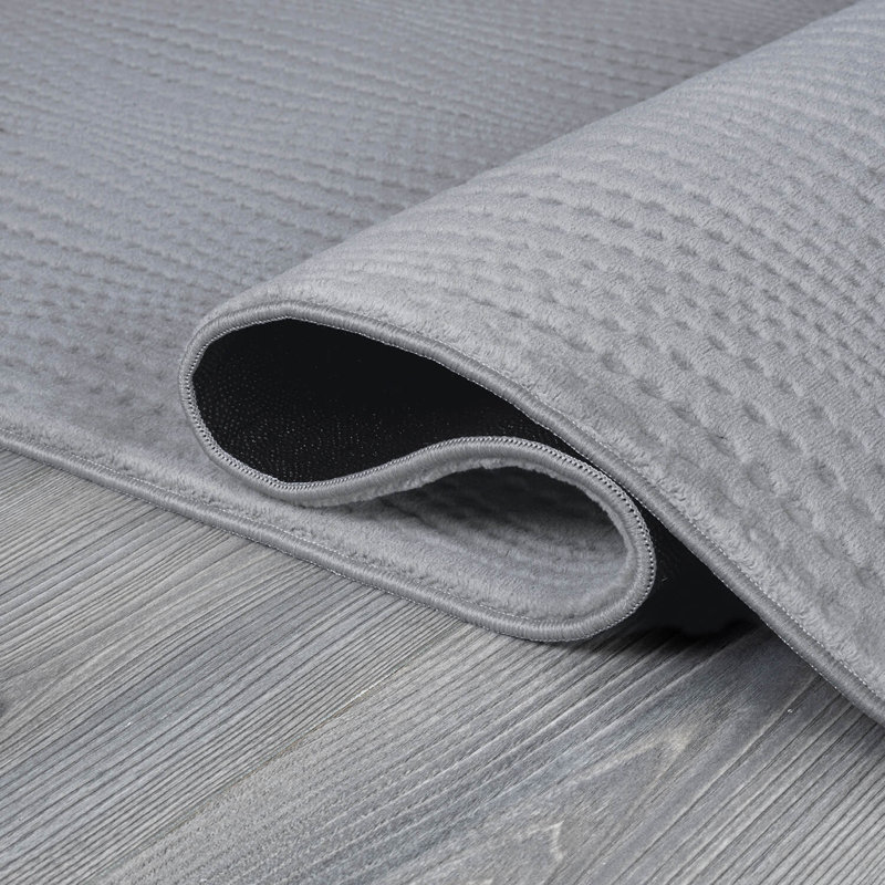 Tapis antidérapant, Rectangle 8 pi x 10 pi, Grey