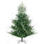 Arbre de Noël artificiel 7,5 pi avec 1288 branches, ouverture automatique, base en acier, forme large, branches faciles à façonner-107091675