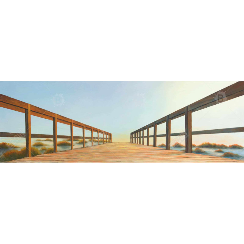 "Passerelle" sur toile