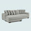 Canapé-lit modulaire rembourré Corduroy-1460224986