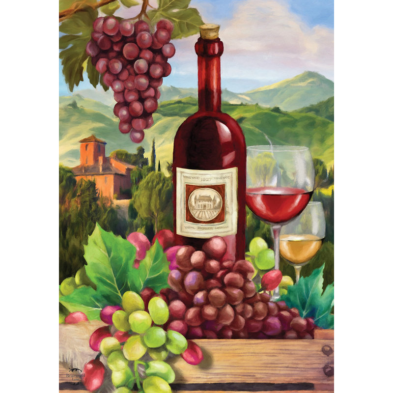 Drapeau du pays du vin