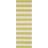 Brookvale Striped Handwoven Cotton Green/Ivory Area Rug-23569517