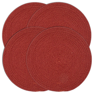 Antionette Cotton Solid Colour Round Placemat