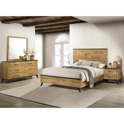 Ensemble de chambre avec grand lit 4 pièces Georgina