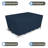 Rectangular Outdoor Dining Table and Chair Cover for Patio Furniture with Air Vent & Drawstrings, Water-Resistant, UV & Tear Resistant Patio Furniture Cover-1861985145-1861985140