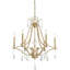 Willa Arlo Interiors Vogan charbon avec lustre transparent-88450621