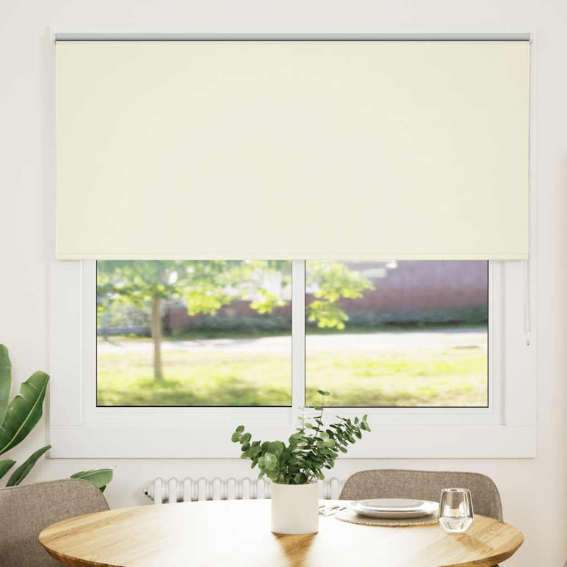 Roller Blind, Off White, 160cmW x 150cmL