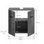 Tanuja 60cm Single Bathroom Vanity Base Only