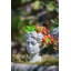 Jardinière en ciment de style grec - Décoration de jardin intérieur et extérieur, P 7 po x 11 po-844604080