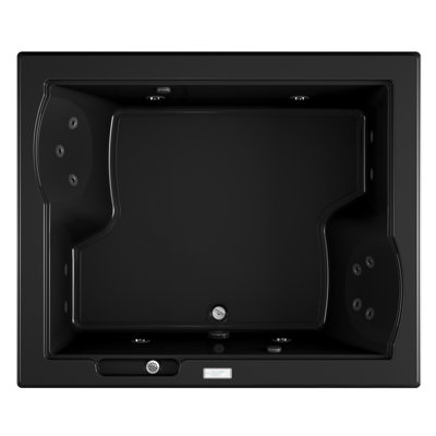 Fuzion® 71.75" x 59.75" Drop in/Undermount Whirlpool Bathtub