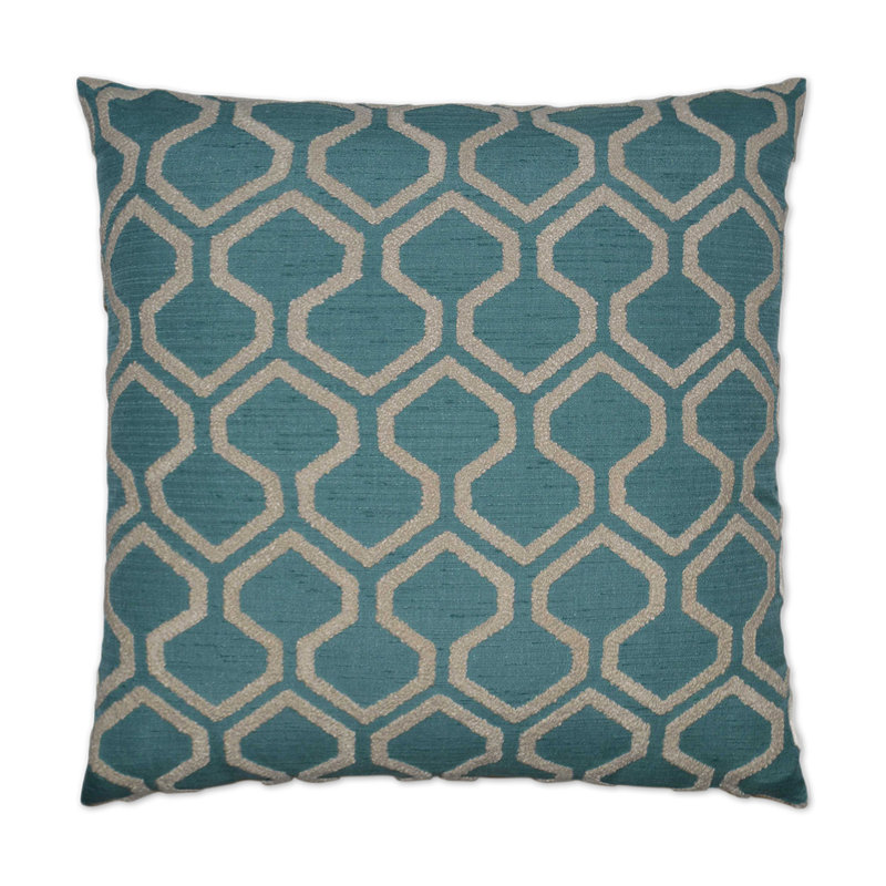 Bords bruts en tissu, Turquoise