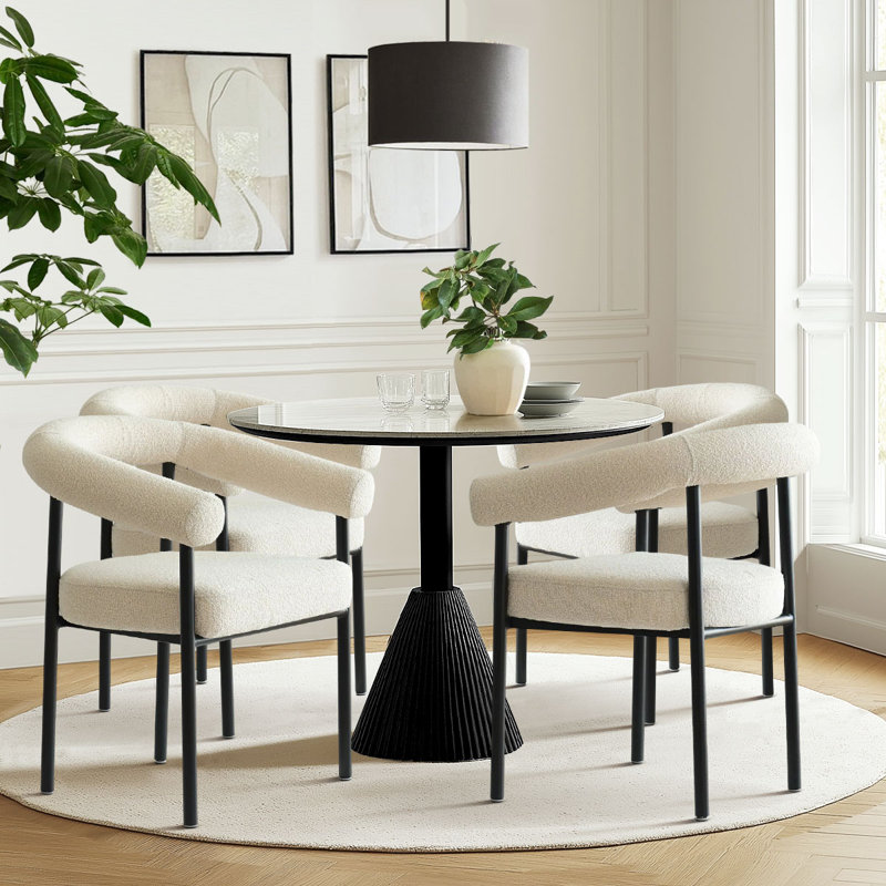 Joni Set of 4  Upholstered Dining Chairs
