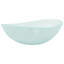 Metro Lane Adamis 545mm L x 350mm W Tempered Glass Rectangular Sink-614915962