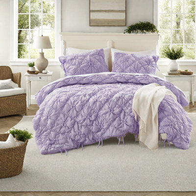 Ensembles de literie à motif floral de qualité supérieure, édredon en microfibre pour toutes les saisons, design