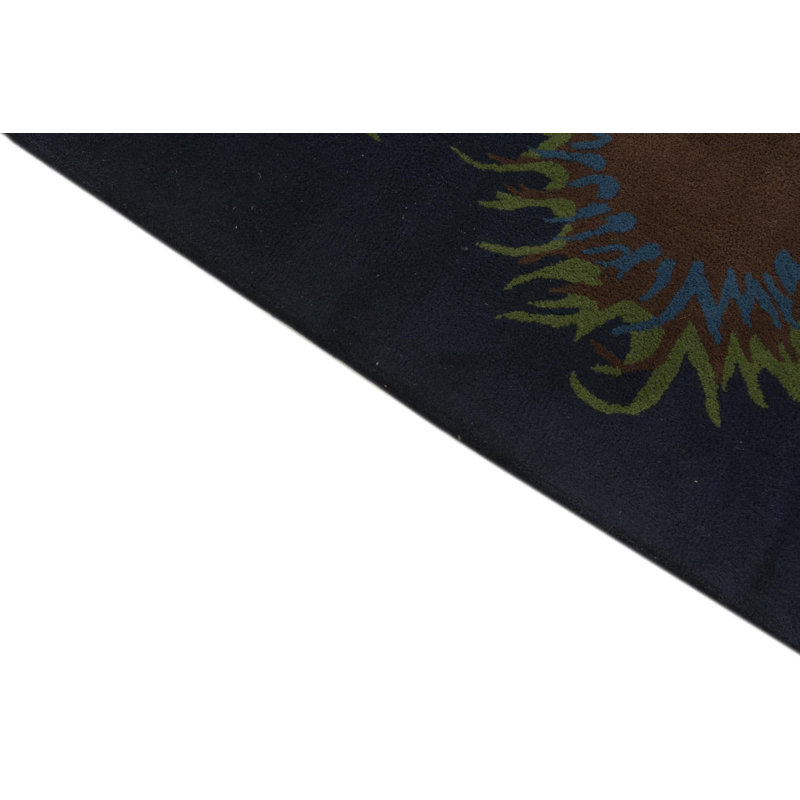 Tapis bleu marine rectangulaire 7 pi Pineland