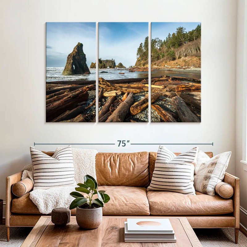 Alvord Ruby Beach Driftwood, 42" H x 65" W
