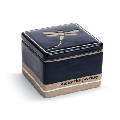 Stoneware Decorative Box