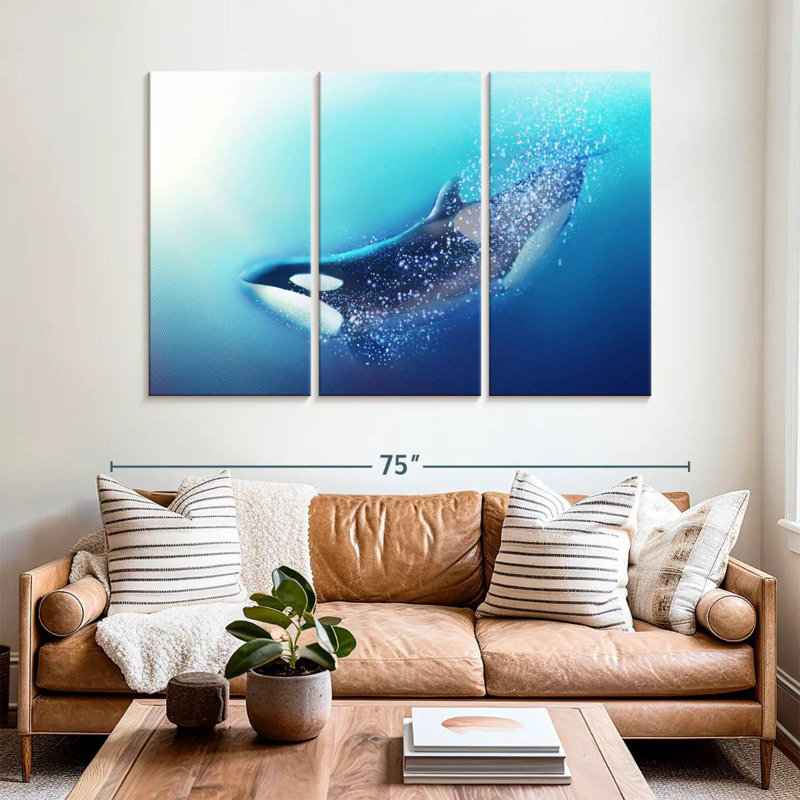 Brampt Underwater Orca, 42" H x 65" W