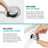 KRAUS Indy Widespread Bathroom Faucet In Spot-Free With 2 Handles, Pop Up Drain And Supply Lines-107426057