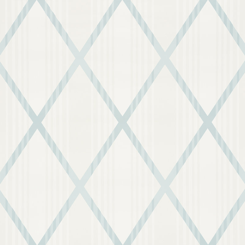 Schumacher x David Oliver Monti Wallpaper, Blue