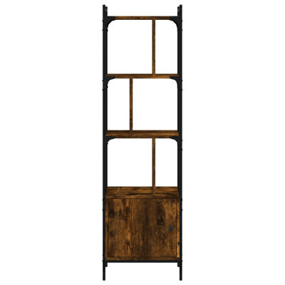 Moonsu 154.5cm H x 44.5cm W Steel Etagere Bookcase