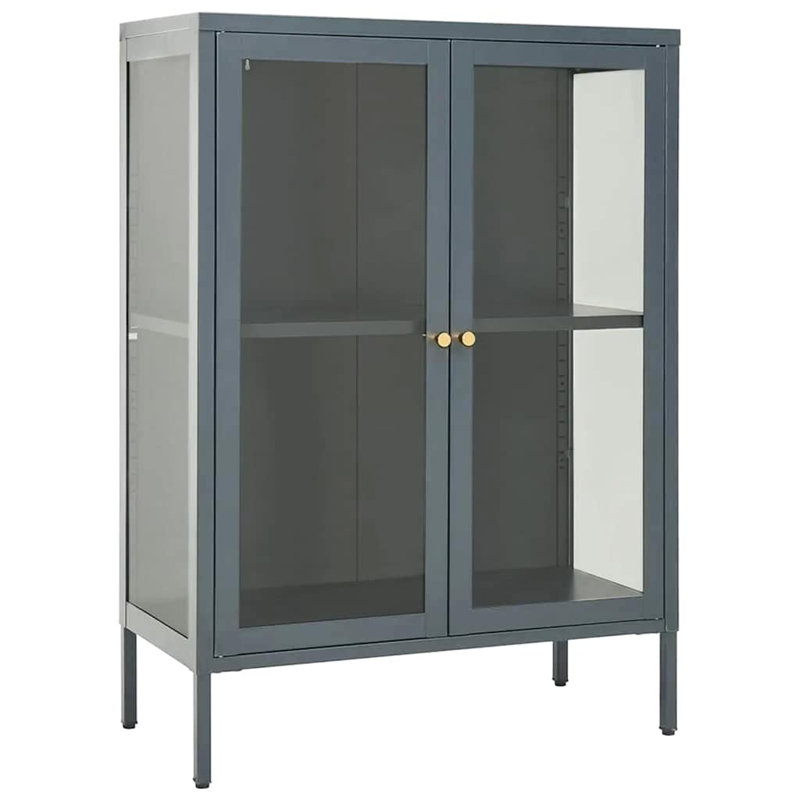 Beckemeyer 29.52755925'' Sideboard, Grey