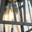 Lanterne murale d'extérieur noire H 10,6 po