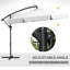 Parasol de patio suspendu-608674978