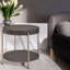 Table de bout Weyton, brun clair et champagne