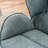 Upholstered Tufted Swivel Accent Chair-1968935266