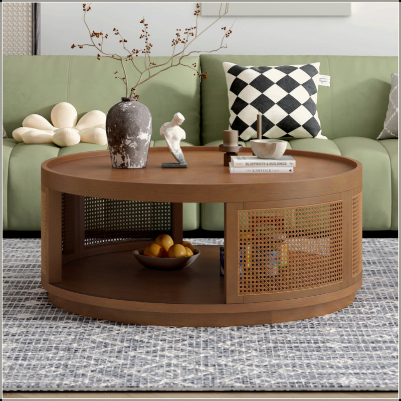 Table basse 36,8 po Mid-Century