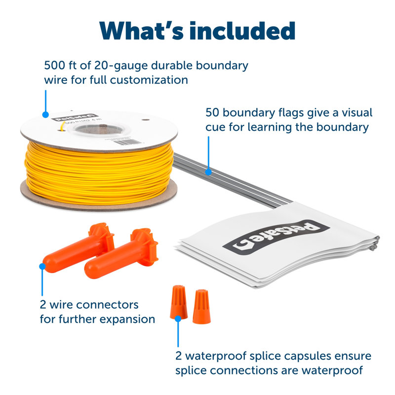PetSafe® Extra In-Ground Fence Boundary Wire & Training Flags