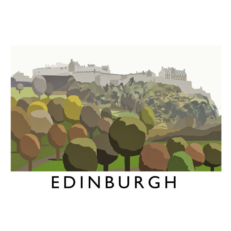 Edinburgh 1 by Richard O'Neil - Print, No Frame, 30 cm H x 40 cm W x 1 cm D
