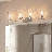 Amabella 2-Light Dimmable Nickel Vanity Light-51363458-51363459