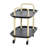 Main + Mesa Modern Plastic and Metal 2-Tier Trolley-998124501-998124500