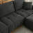 110 Inch Modular Sectional Sofa With Extra-Large Seat, Movable Ottoman, High Density Foam, Free Combination, Sturdy Metal&Wood Frame, Boucle Fabric, Available In 3 Colors-827170734