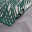 Tapis intérieur / extérieur à motif floral vert / beige Steph-1202600346