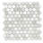 Eterna Hex 1" x 1" Honeycomb Glass Mosaic Floor and Wall Tile-128781584
