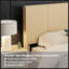 Tête de lit en bois pour grand lit, 64,4 /